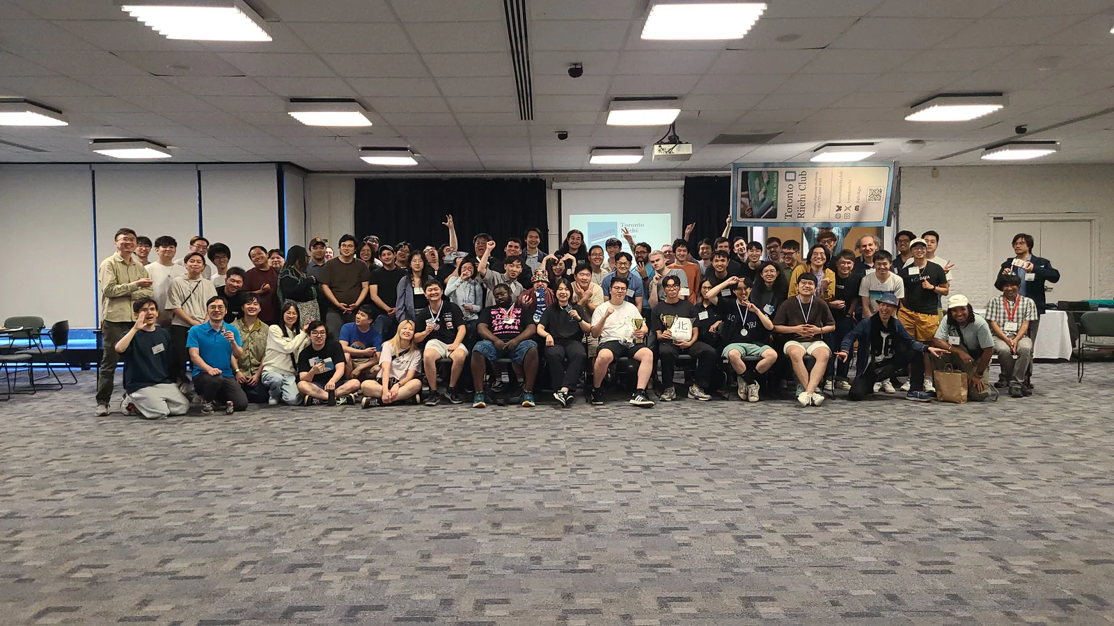 Group photograph at the 2026 Toronto Riichi Open