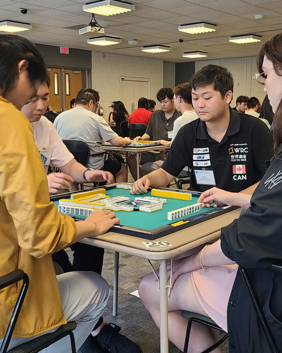 A table during the 2026 Toronto Riichi Open